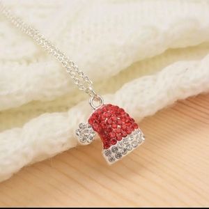 Santa Hat Necklace